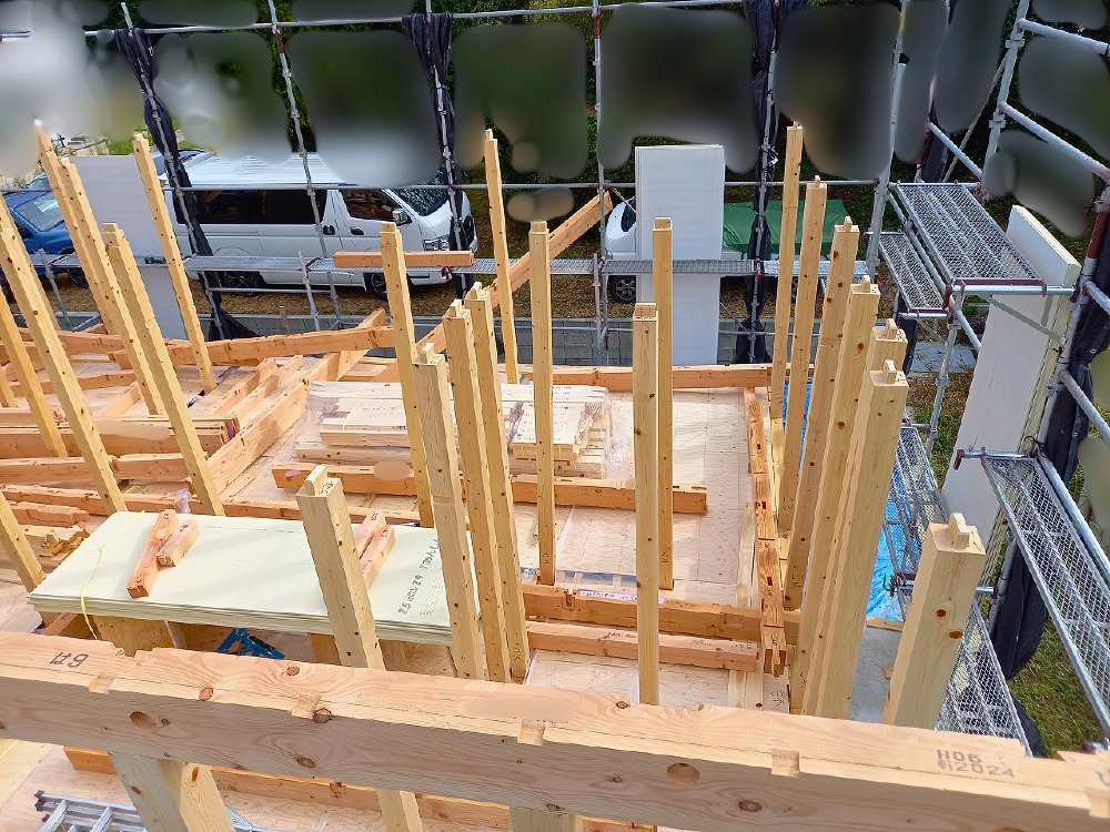 建て方工事