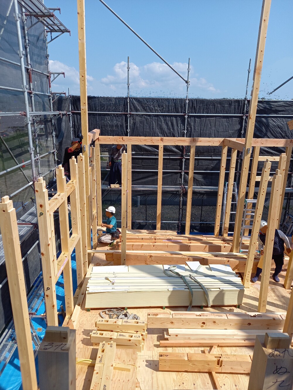 建て方工事