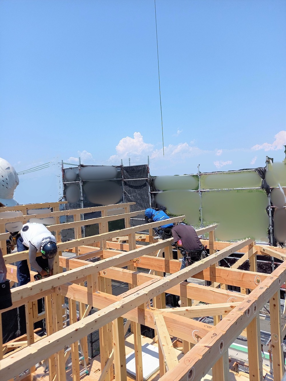 建て方工事
