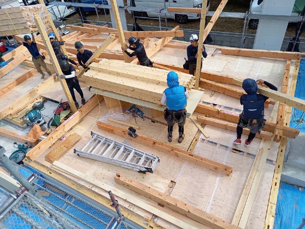建て方工事