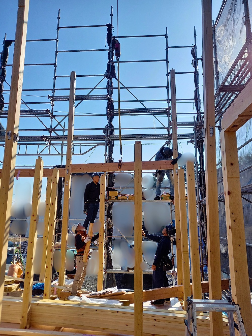 建て方工事