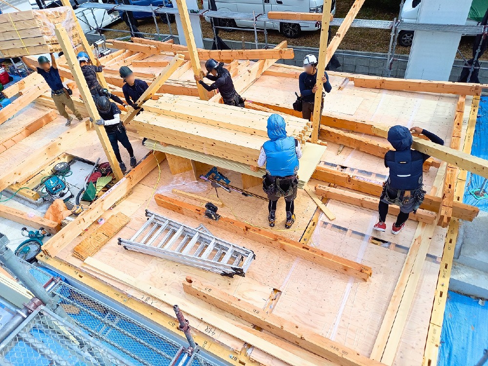 建て方工事