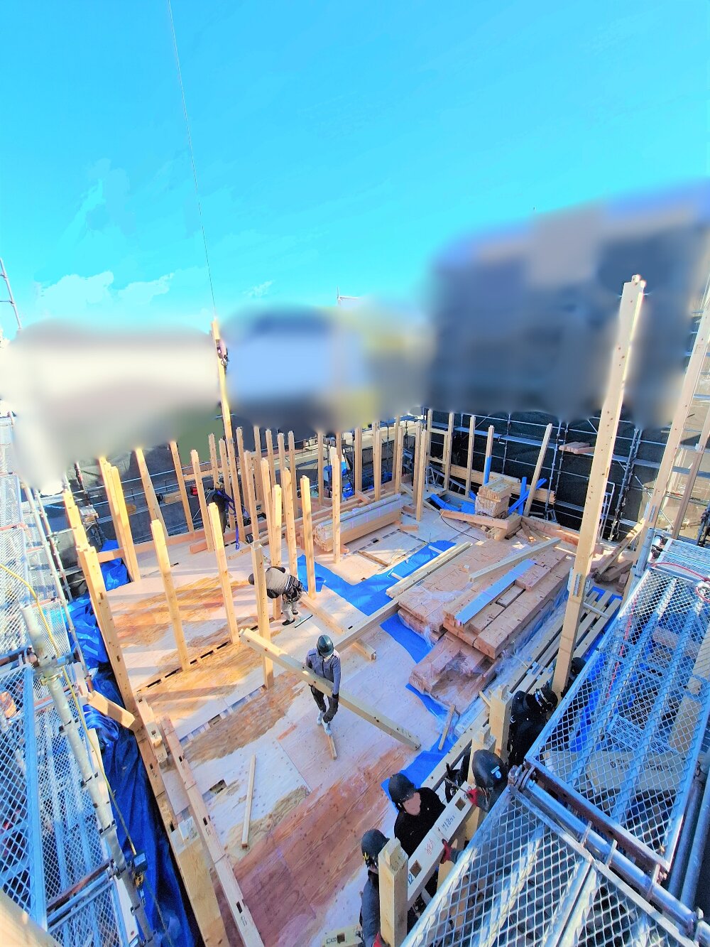 建て方工事