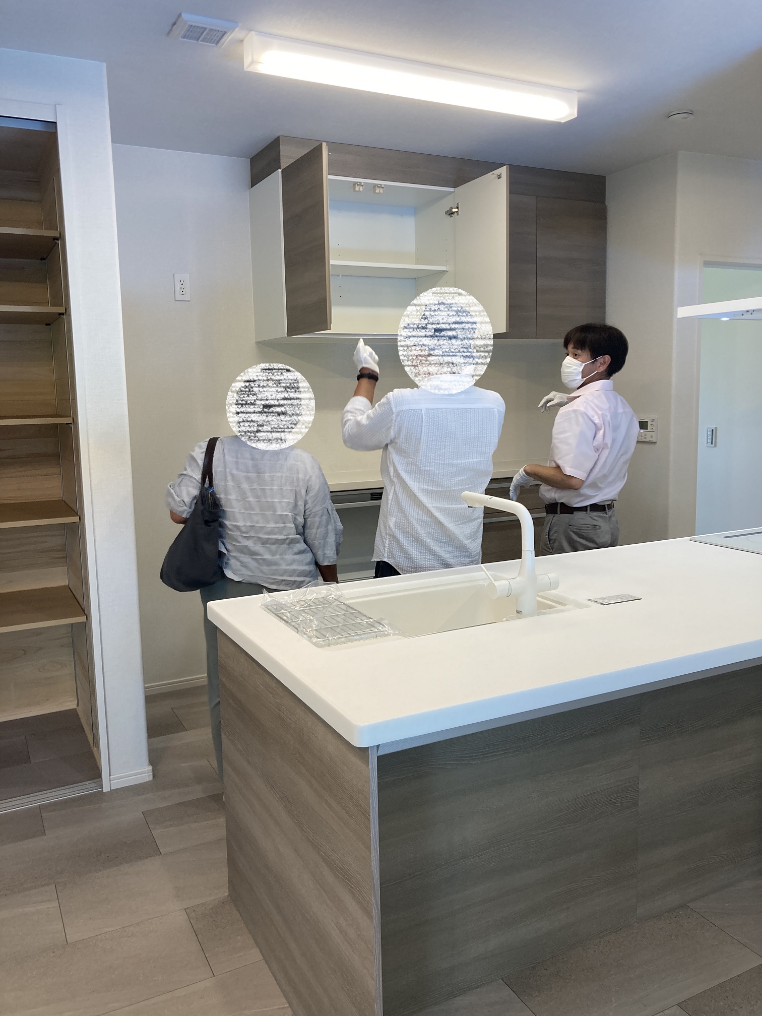 完成見学会の写真