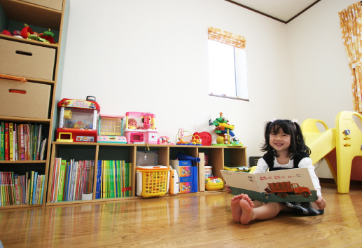 子供たちはのびのび遊んでいます